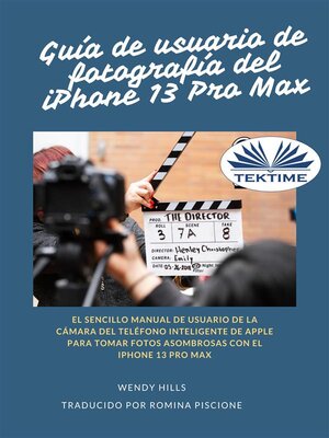 cover image of Guía De Usuario Del IPhone 13 Fotografía Pro Max